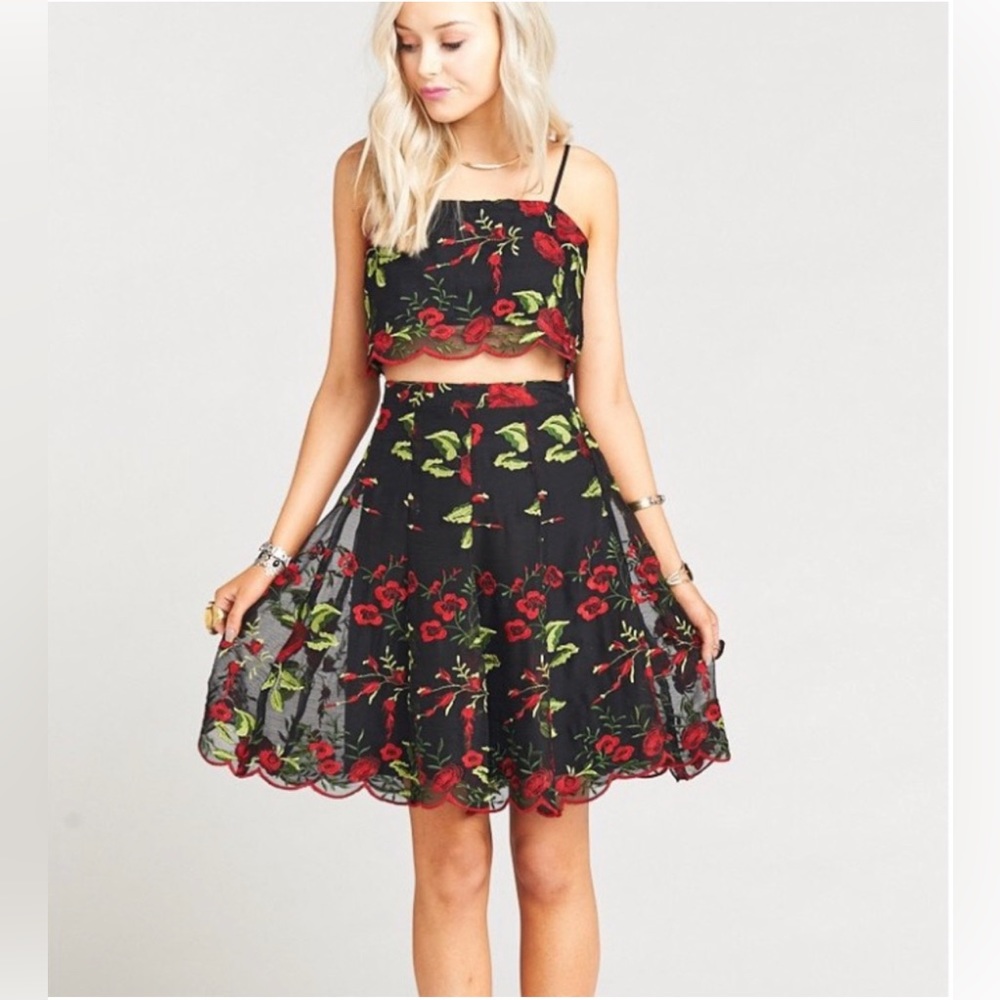 Show Me Your MuMu Risque Rose Matching Set